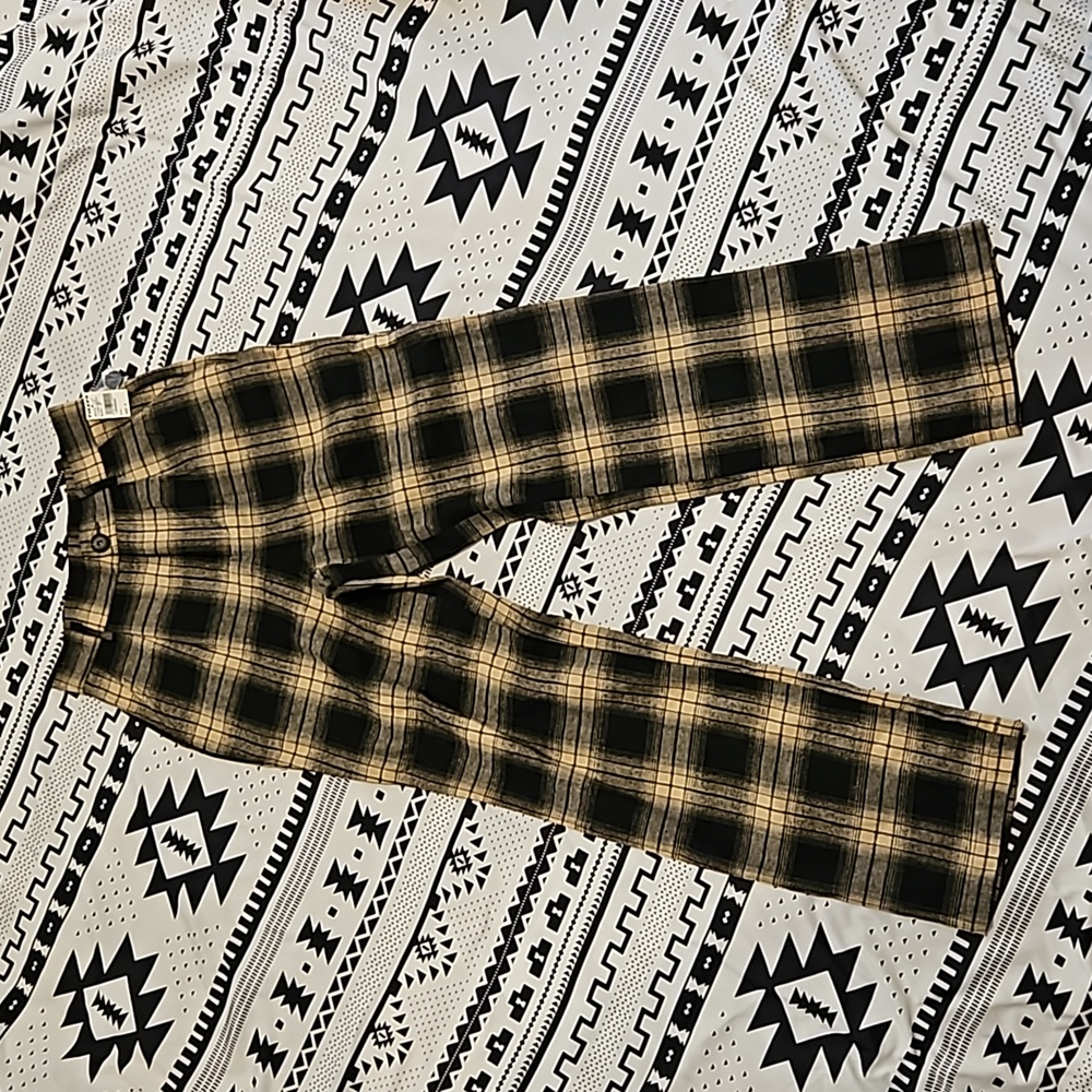 Plaid Pants by Full Tilt